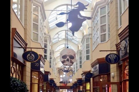 Morpeth shopping centre, Northumberland